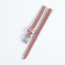 Load image into Gallery viewer, High Quality Genuine Leather Watchbands 8mm for Women's Watches Watch Accessories Thin Watch Strap Wrist Belt with Pin Buckle