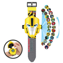 Load image into Gallery viewer, The 3 D Projection Children Watch Cartoon Ultraman Spiderman Ironman Princess Digital Watches Kids Watches Toy