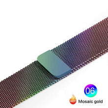 Load image into Gallery viewer, Milanese Loop For Apple Watch band strap 42mm 38mm for iwatch 5/4/3/2/1 44mm 40mm Stainless Steel Link Bracelet wrist watchband