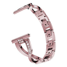 Load image into Gallery viewer, Women's bracelet metal watch band strap For Samsung Galaxy watch Active Watch Wristband Rhinestone Replacement watches straps