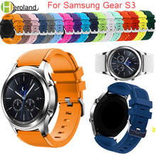 Load image into Gallery viewer, Gear S3 Frontier/Classic Watch Band 22mm Silicone Sport Replacement Watch Men women's Bracelet watches Strap for Samsung Gear S3