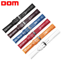 Load image into Gallery viewer, DOM New Watch Bracelet Belt Men's Women's Watch Band Watchbands Strap 18mm 20mm 22mm Watch Accessories Faux Leather Strap
