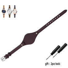 Load image into Gallery viewer, high quality genuine leather watchbands for fossil ES3077 ES2830 ES3262 ES3060 Stylish women's watch straps Small bracelet
