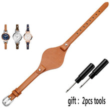 Load image into Gallery viewer, high quality genuine leather watchbands for fossil ES3077 ES2830 ES3262 ES3060 Stylish women's watch straps Small bracelet
