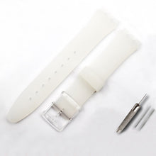 Load image into Gallery viewer, Watch accessories For Swatch silicone strap buckle 17mm19mm rubber strap men's and women's sports strap

