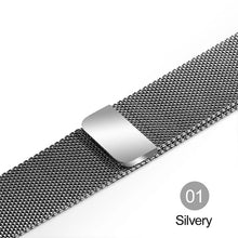 Load image into Gallery viewer, Milanese Loop For Apple Watch band strap 42mm 38mm for iwatch 5/4/3/2/1 44mm 40mm Stainless Steel Link Bracelet wrist watchband

