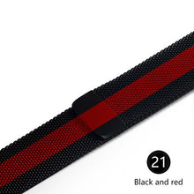 Load image into Gallery viewer, Milanese Loop For Apple Watch band strap 42mm 38mm for iwatch 5/4/3/2/1 44mm 40mm Stainless Steel Link Bracelet wrist watchband
