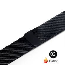 Load image into Gallery viewer, Milanese Loop For Apple Watch band strap 42mm 38mm for iwatch 5/4/3/2/1 44mm 40mm Stainless Steel Link Bracelet wrist watchband
