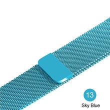 Load image into Gallery viewer, Milanese Loop For Apple Watch band strap 42mm 38mm for iwatch 5/4/3/2/1 44mm 40mm Stainless Steel Link Bracelet wrist watchband

