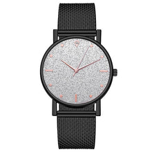 Load image into Gallery viewer, Montre femmes robe en acier inoxydable bande analogique Quartz montre-bracelet mode luxe dames or Rose montre horloge analogique
