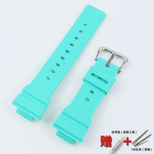 Load image into Gallery viewer, Watch accessories pin buckle For Casio BABY-G BA 110 111 112 120 women's 14mm rubber resin sports fashion waterproof soft strap
